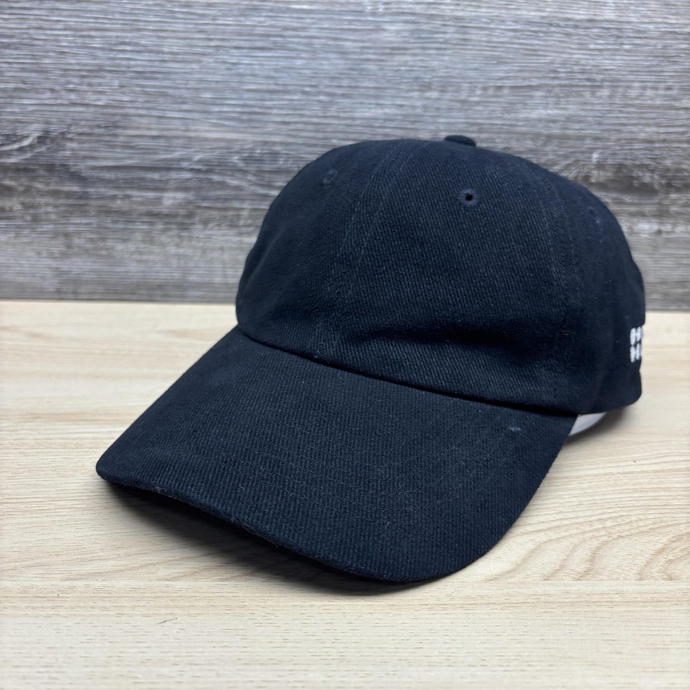 Bullet Line BioTek Hat Cap Strap Back Mens One Size Black Baseball Embroidered